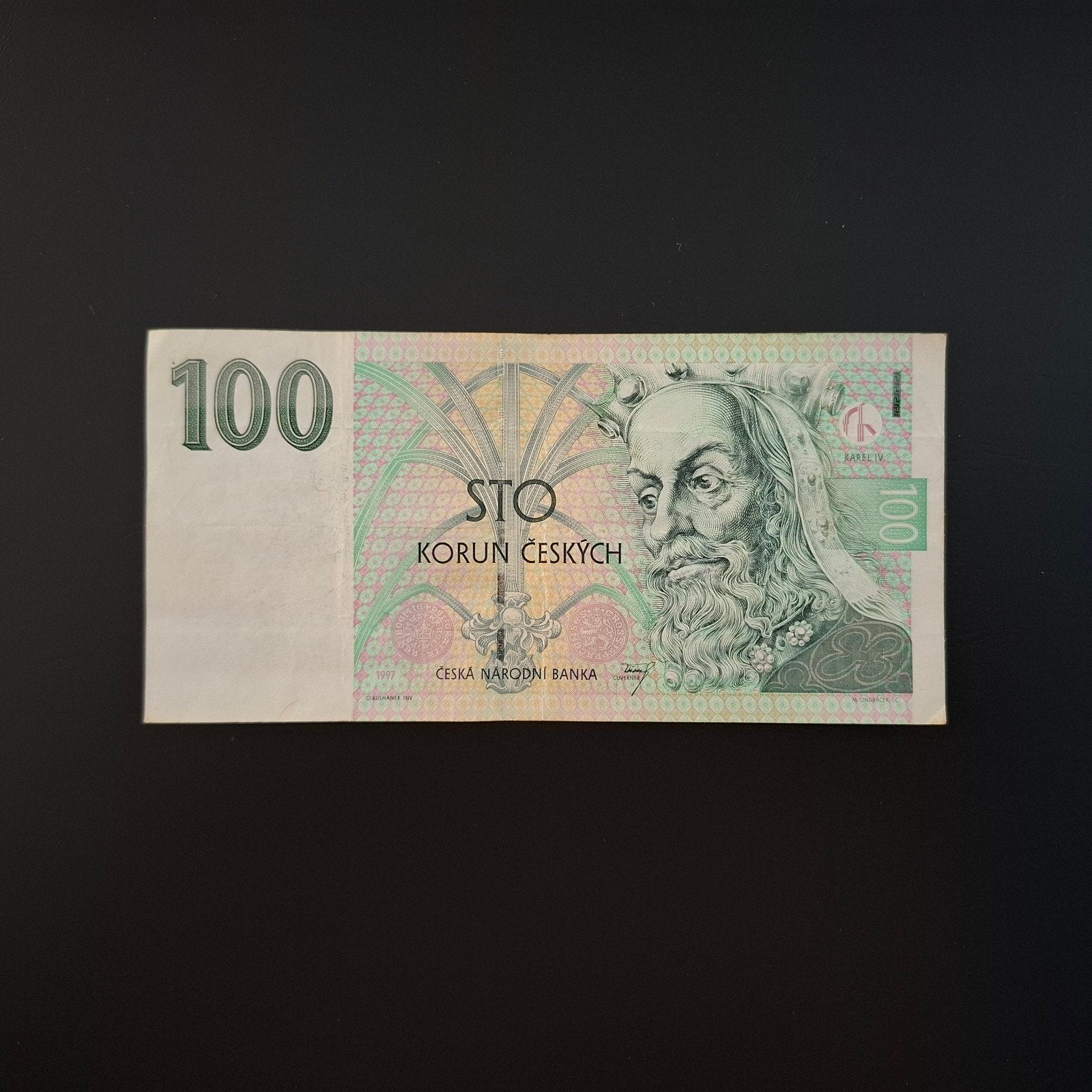 100 kronen Tsjechië #006, Postzegels en Munten, Verzenden, Overige landen, Los biljet