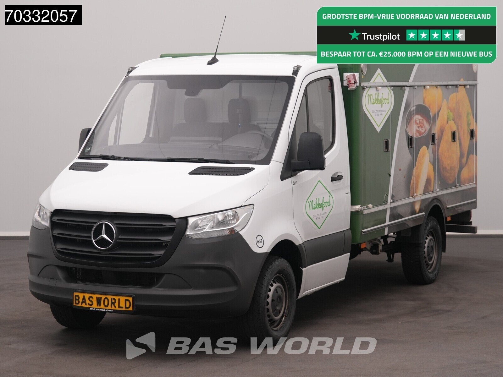Mercedes Sprinter 315 CDI Open Laadbak Airco Parkeersensoren, Auto's, Bestelauto's, Bedrijf, Te koop, Airconditioning, Automatische klimaatregeling