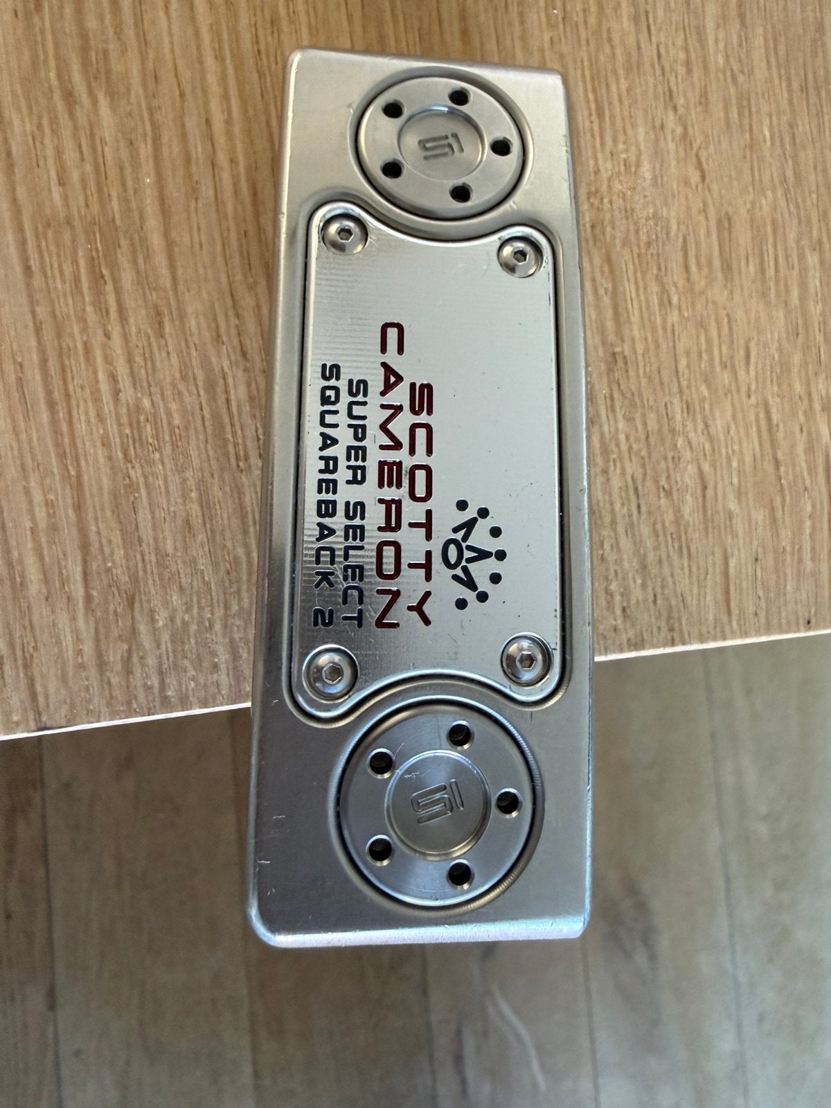 Scotty Cameron Super Select Squareback 2 Putter 34 inch, Ophalen of Verzenden, Zo goed als nieuw, Club, Overige merken