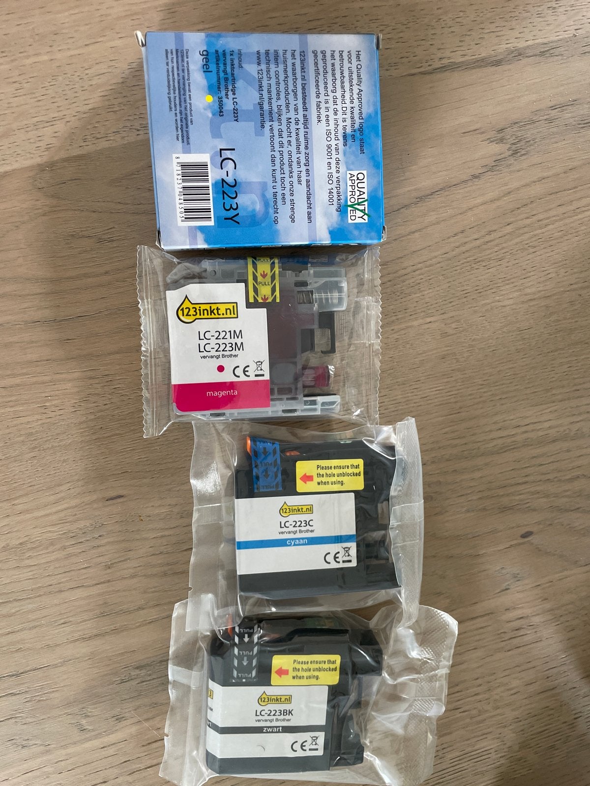 123inkt inktcartridges voor Brother printers, Computers en Software, Printerbenodigdheden, Nieuw, Cartridge, Ophalen of Verzenden