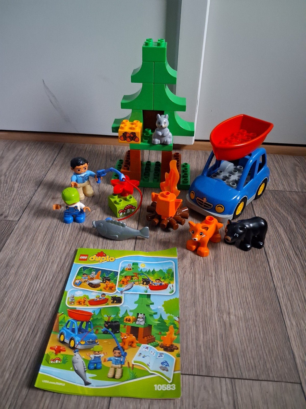 Lego Duplo vistochtje in het bos 10583
Helemaal compleet, Compleet, Overige thema's, Ophalen of Verzenden, Zo goed als nieuw