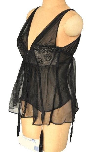 Nieuwe Chantal Thomass korset, top, torselet, Mt. 75 C, Chantal Thomass, Ophalen of Verzenden, Zwart, Body of Korset