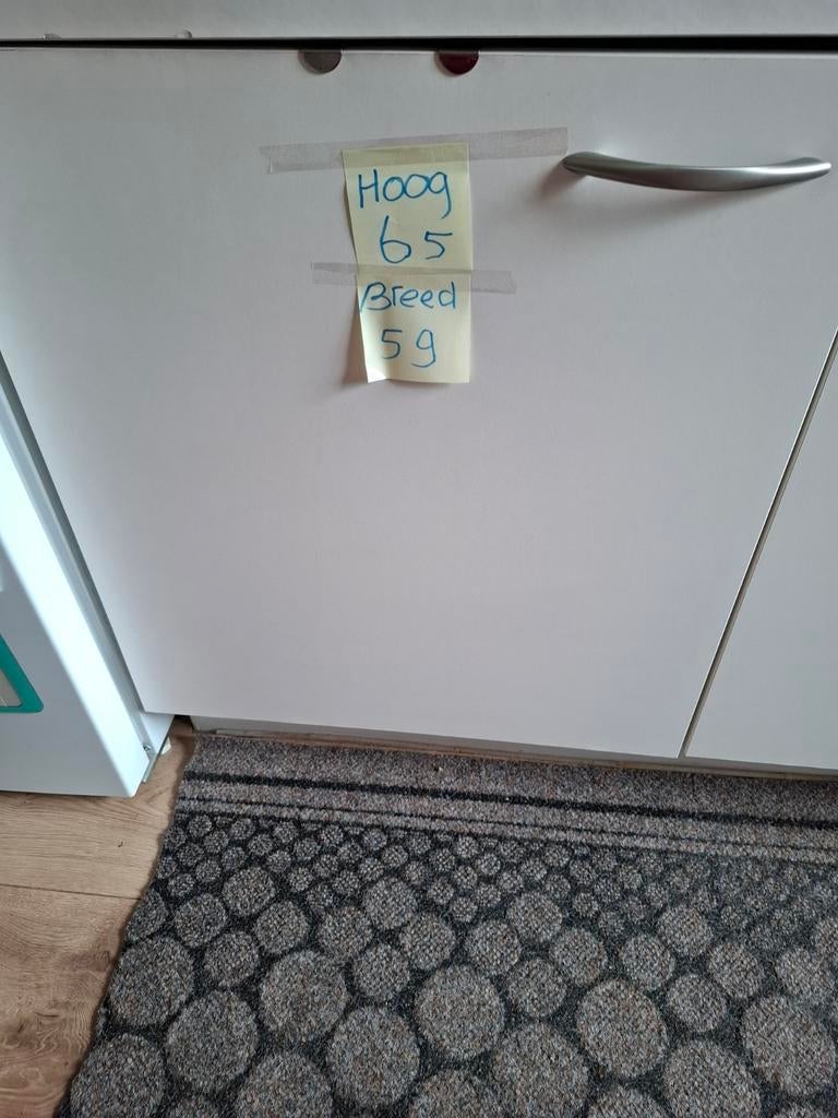 Keuken keller keuken, Huis en Inrichting, Keuken | Complete keukens, Enkelwandige keuken, Wit, Ophalen of Verzenden