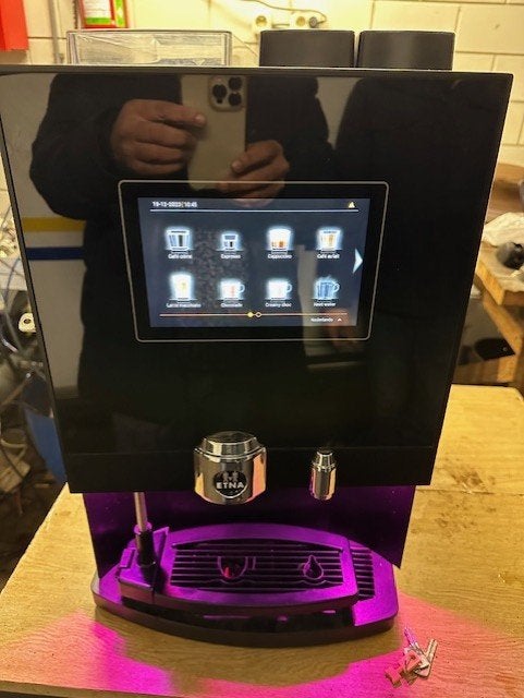 ETNA Dorado Espresso Compact smart touch koffiebonen, Niet ingevuld, Afneembaar waterreservoir, Espresso apparaat, Niet ingevuld