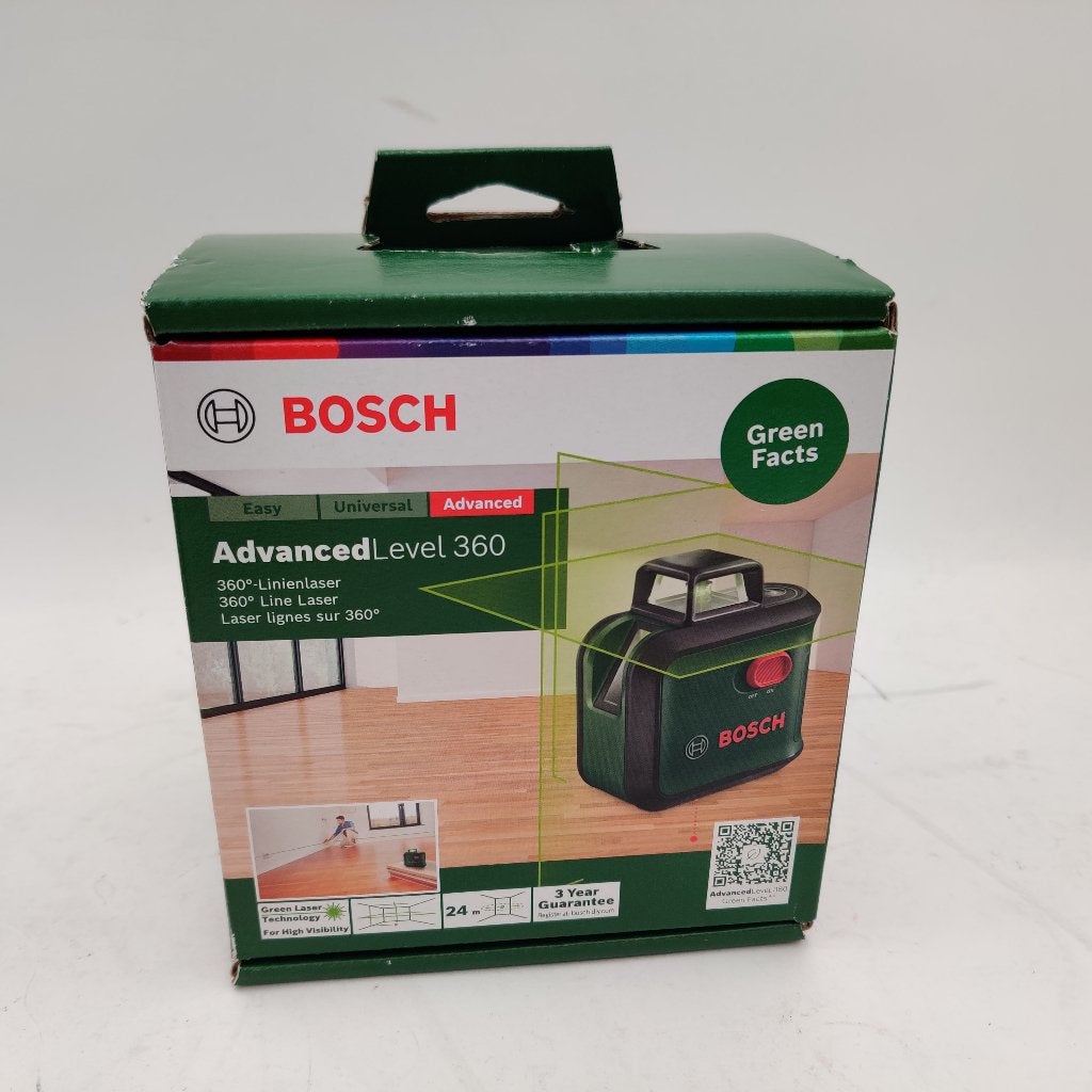 Bosch Advanced Level 360 laser nieuw in seal voor €109.99, Doe-het-zelf en Verbouw, Tekentafels, Ophalen of Verzenden, Minder dan 130 cm