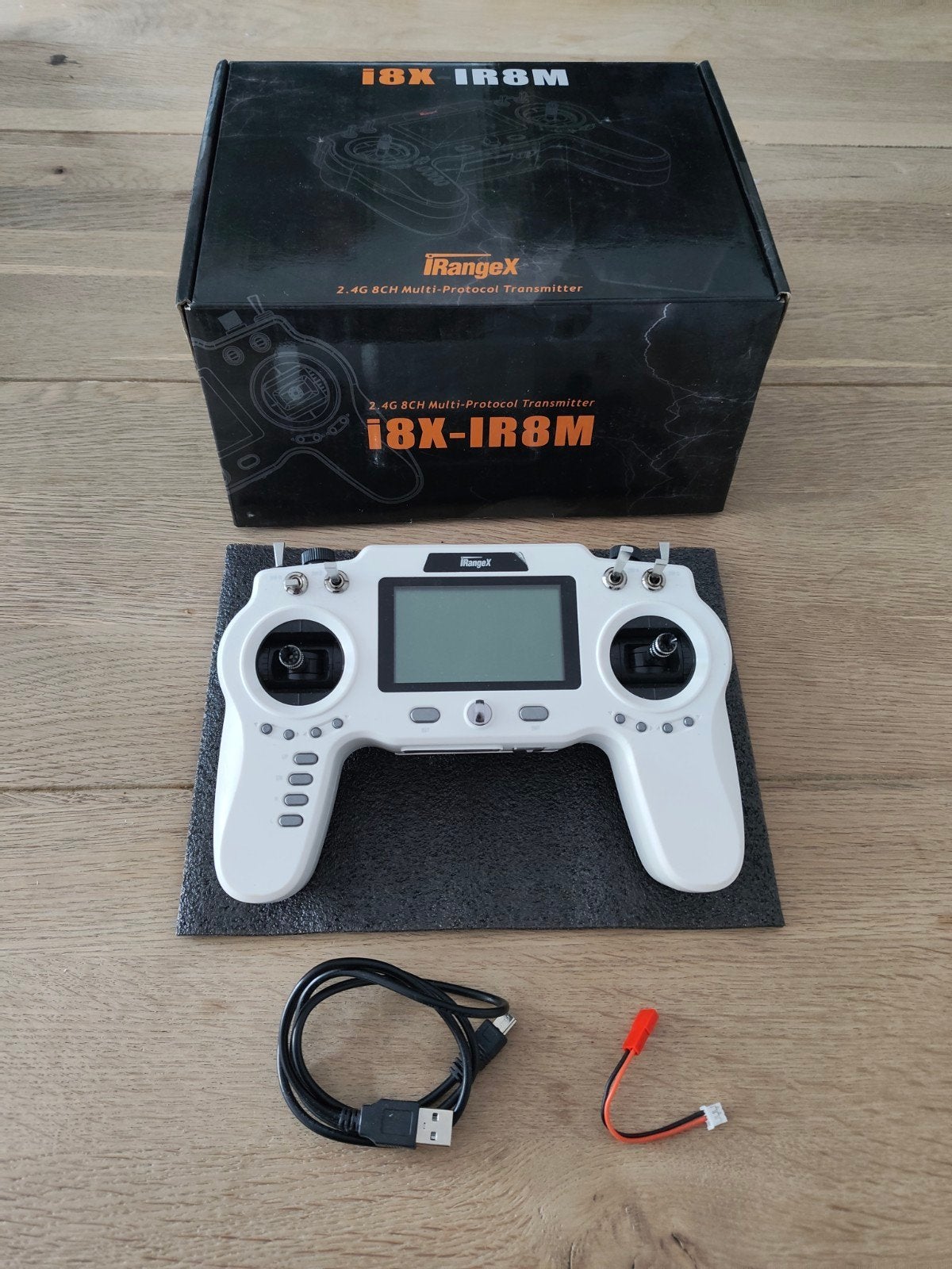 iRangeX i8X-IR8M 2.4G 8CH Multi-Protocol Zender, Ophalen, Zo goed als nieuw