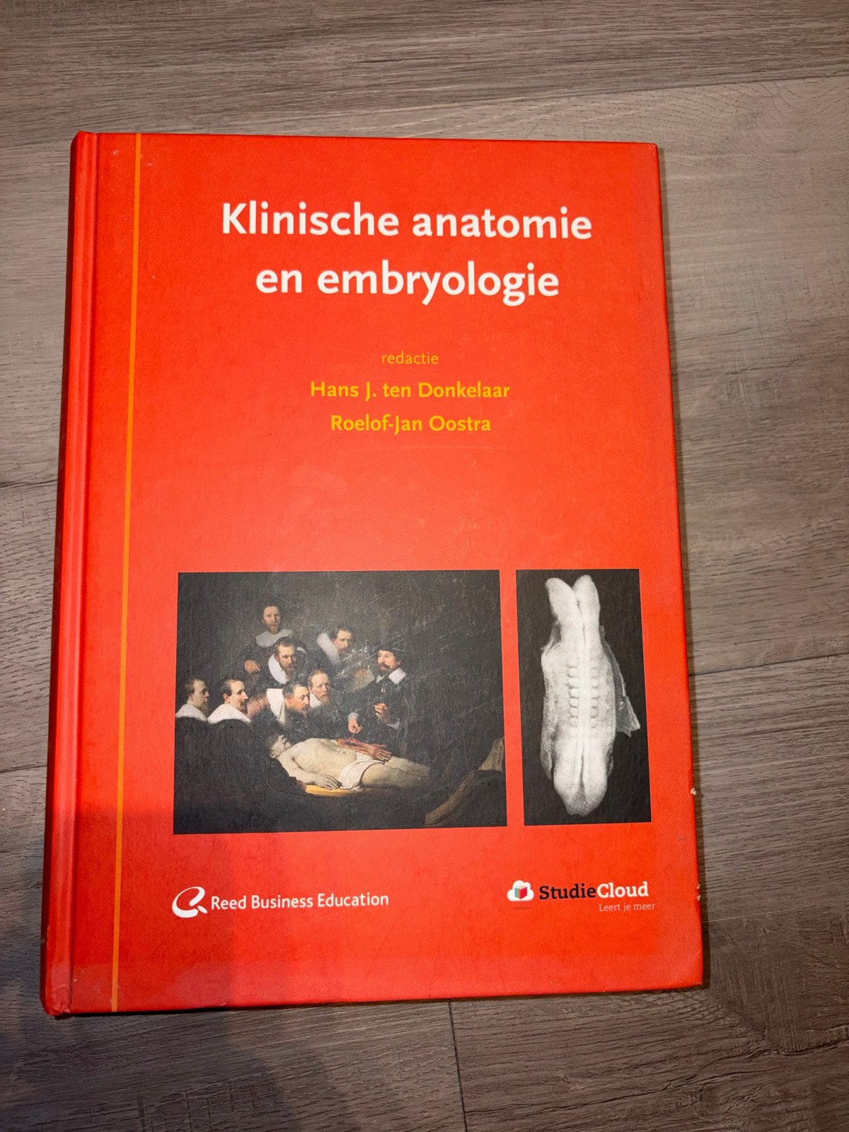Klinische anatomie en embryologie - Hans J. ten Donkelaar, Ophalen, Beta, Zo goed als nieuw, WO