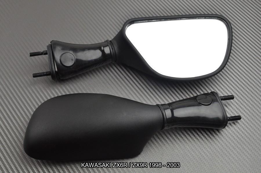 Set spiegels voor KAWASAKI ZX6R / ZX9R 1998 - 2003