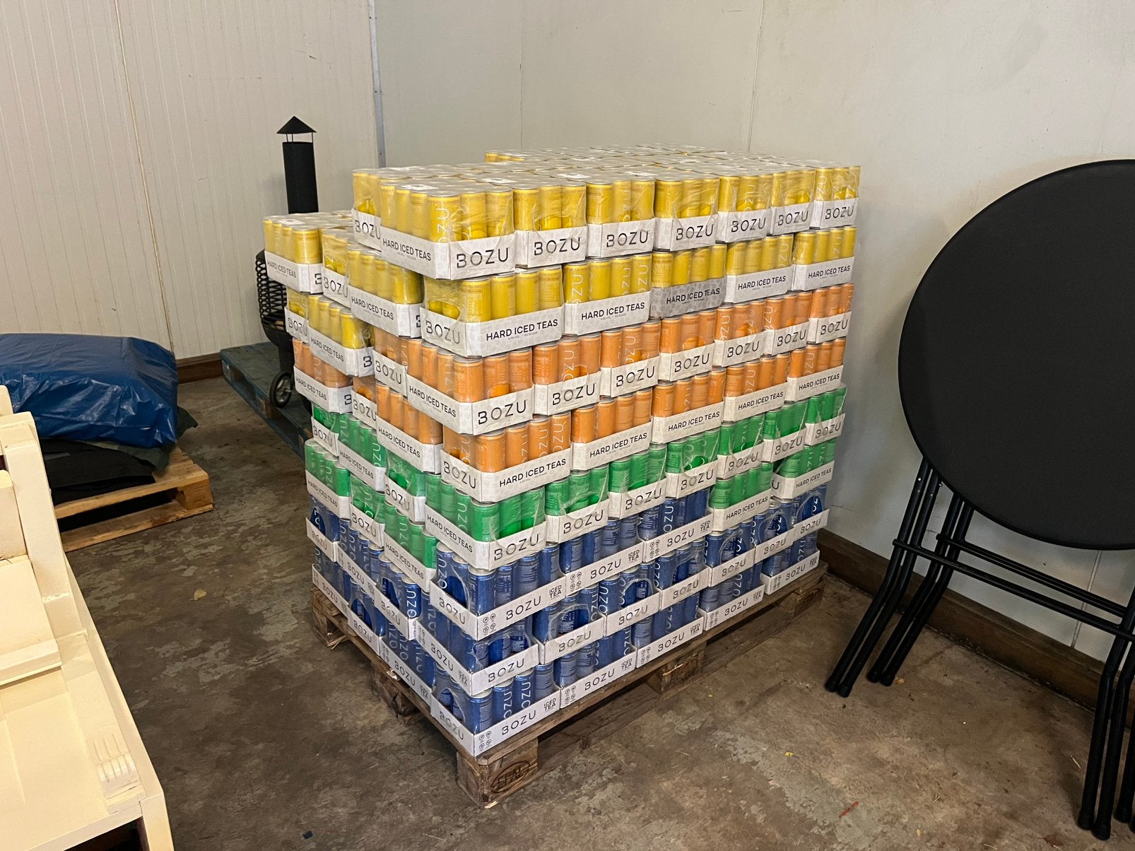 BOZU hard ice tea 12 blikjes per tray! Stelz Viper, Diversen, Levensmiddelen, Ophalen