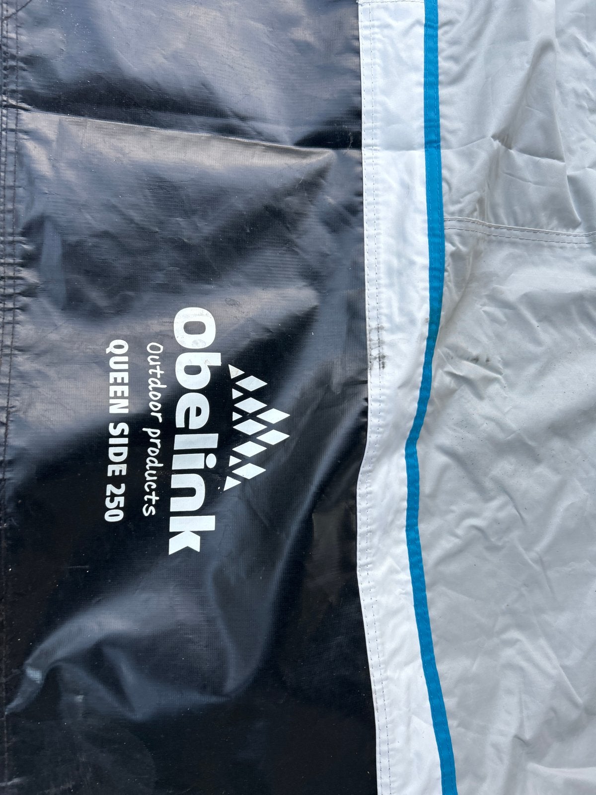 Obelink Queen Front 430 en Queen Side 250 voortent, Ophalen of Verzenden, Gebruikt