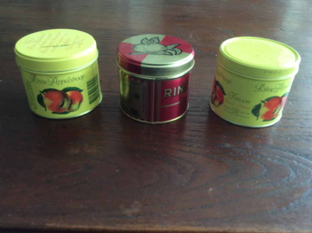 Appelstroop Blikken Set, Ophalen of Verzenden, Zo goed als nieuw, Overige, Overige merken