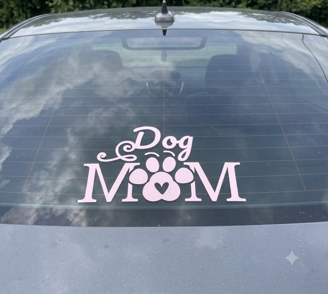 Dog Mom sticker, Ophalen of Verzenden, Nieuw