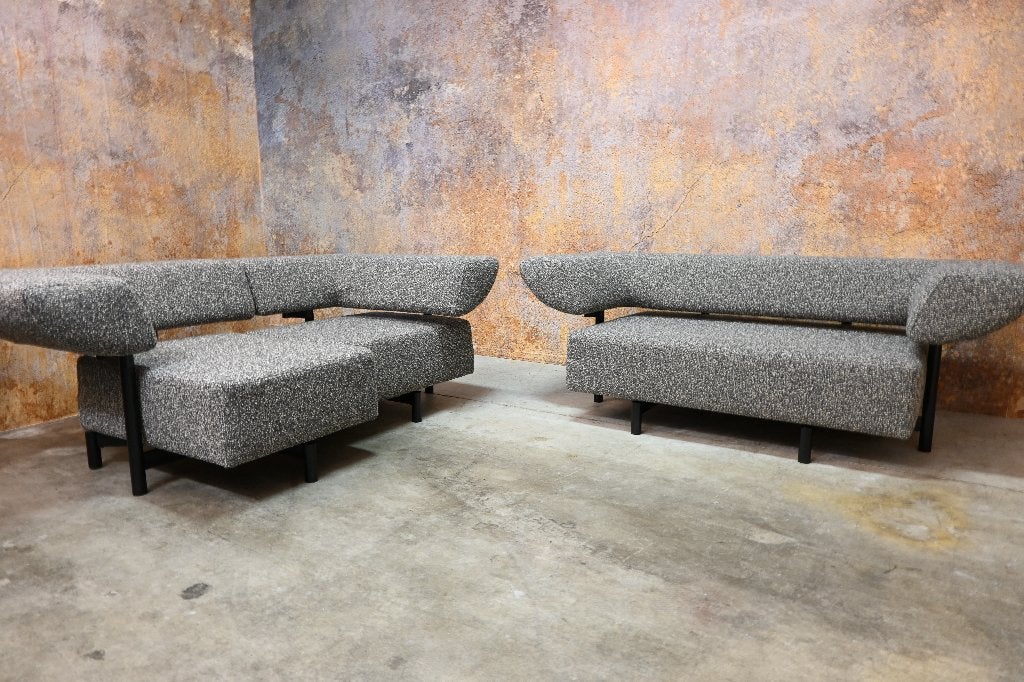 Refurbished COR ARTHE set 2 fauteuils/chaises longues, Cor, Cor, 300 cm of meer, 75 tot 100 cm