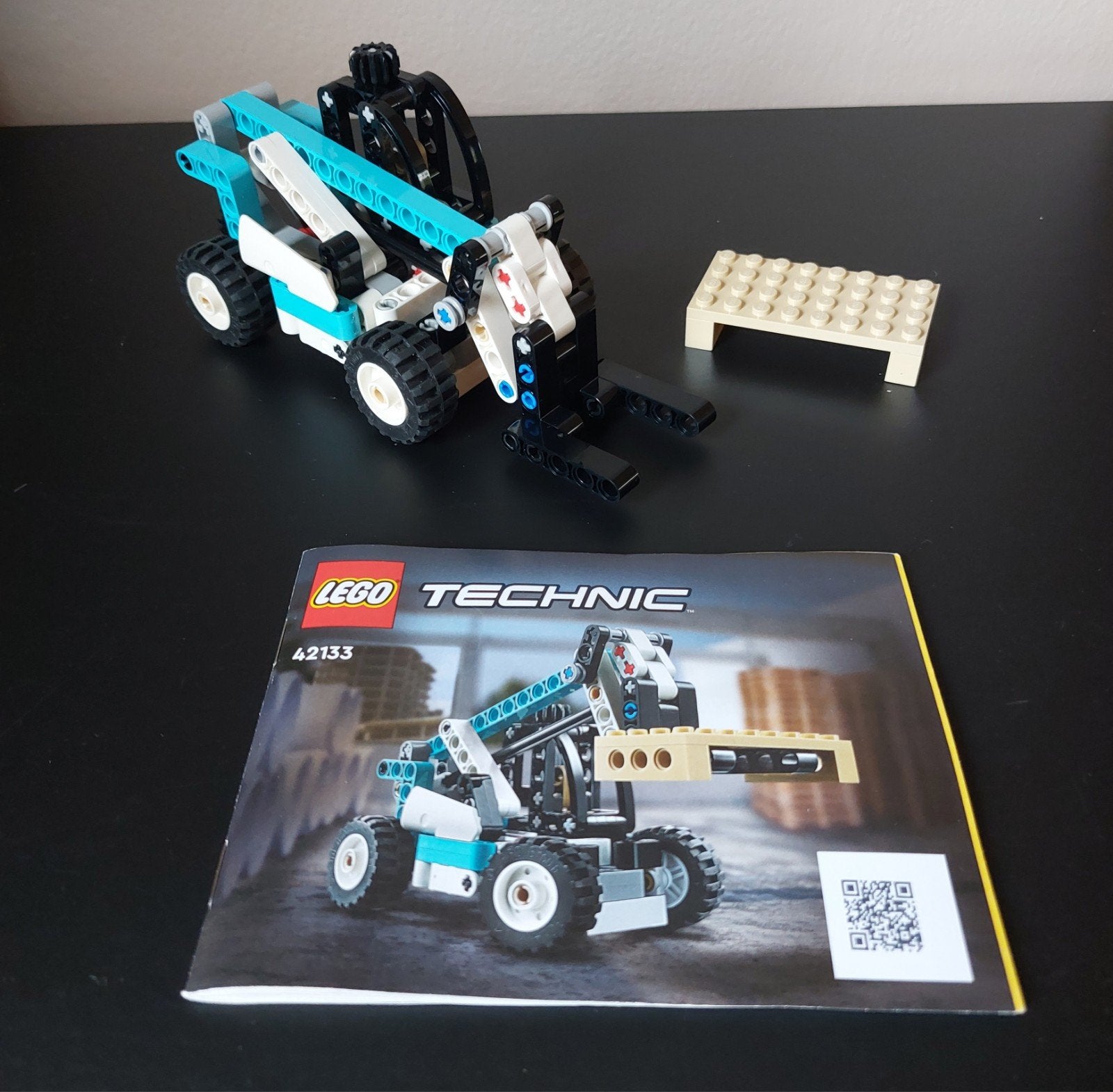 LEGO Technic, Set 42133, Verreiker met pallet, Ophalen, Lego, Compleet, Zo goed als nieuw