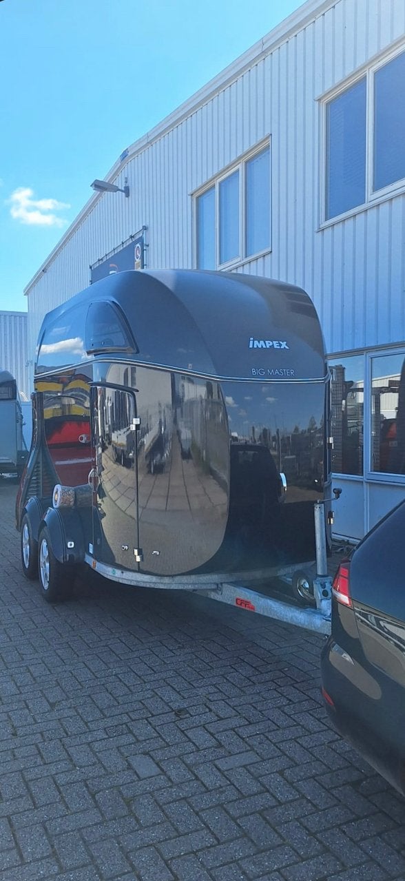 Bockmann big master ruime 2-paardstrailer, Dieren en Toebehoren, Ophalen, Zo goed als nieuw, Aluminium