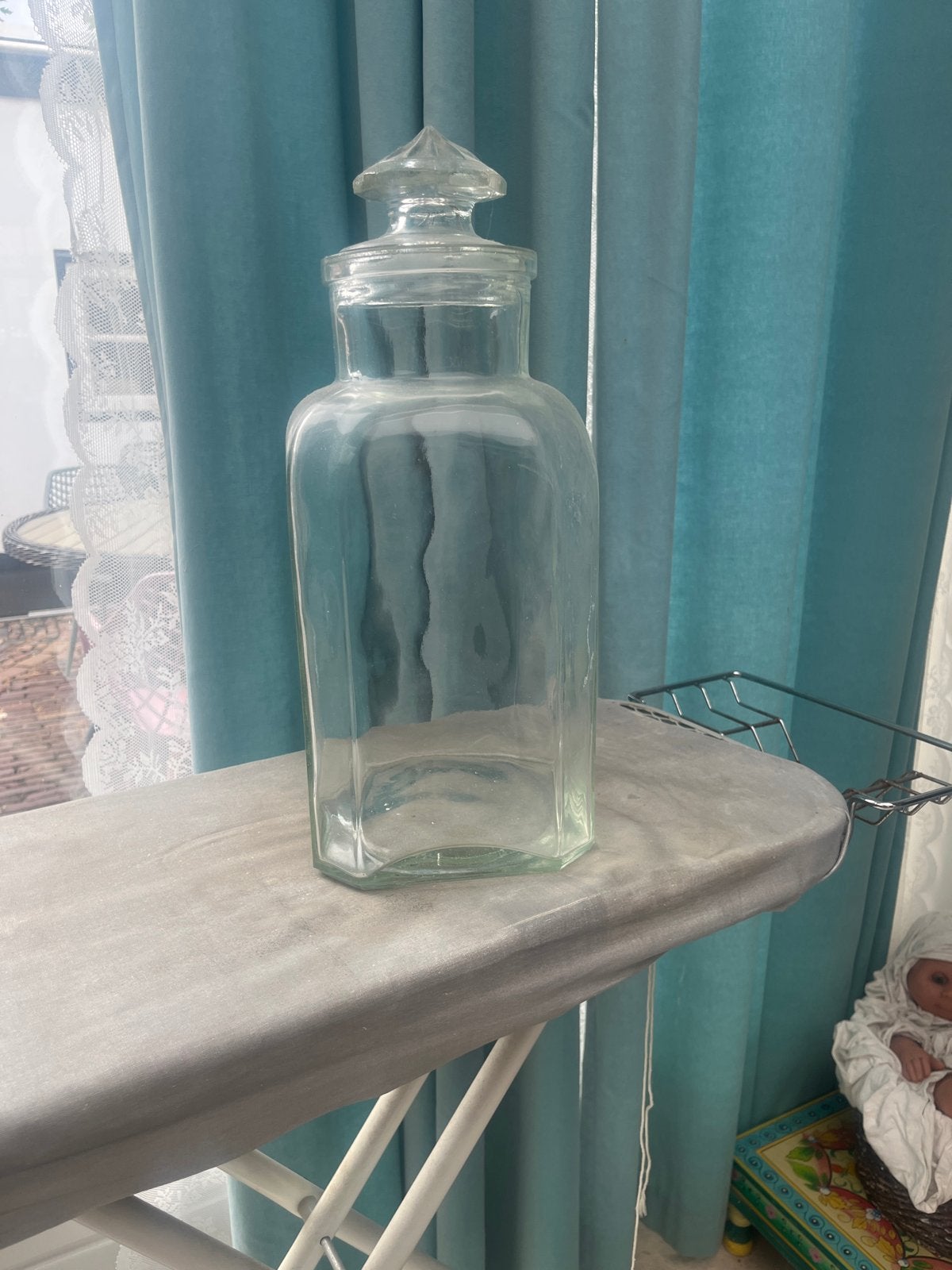 Grote glazen pot met deksel - Decoratief en veelzijdig, Ophalen