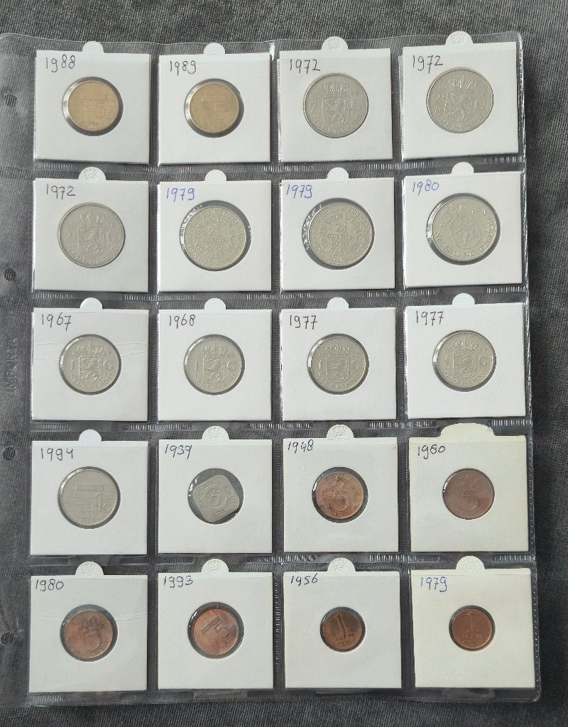 diversen Nederlandse munten, Postzegels en Munten, Munten | Nederland, Verzenden, Koningin Beatrix, 5 gulden, Setje