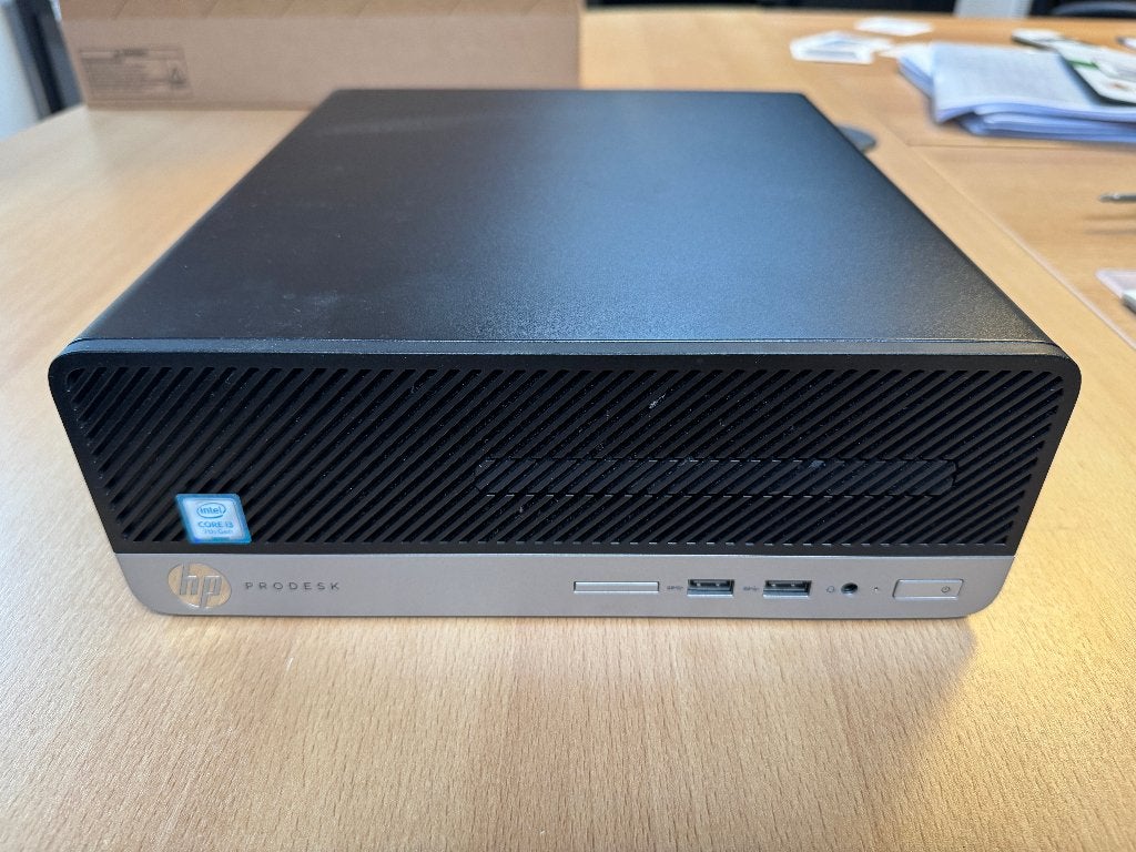 HP Prodesk 400 g4, Computers en Software, Desktop Pc's, Zo goed als nieuw, 3 tot 4 Ghz, SSD, 4 GB, Ophalen of Verzenden