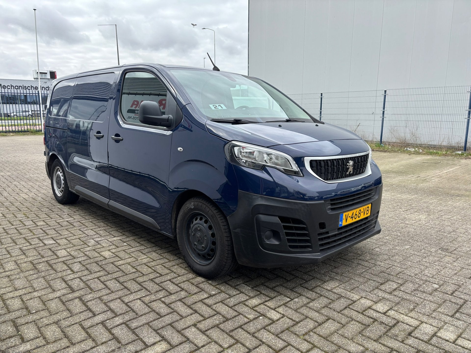 Peugeot Expert 226S 1.6 BlueHDI 95 Premium, Voorwielaandrijving, Stof, Gebruikt, Blauw