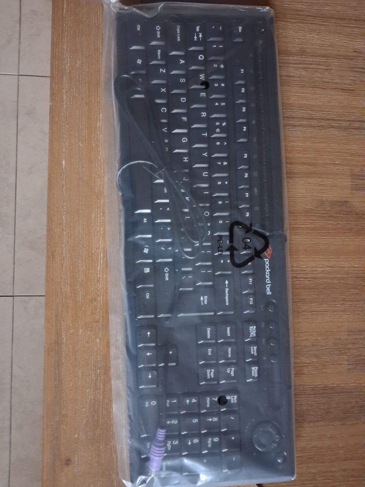 Packard Bell Bedraad Toetsenbord - Nieuw in Verpakking, Ophalen, Numeriek gedeelte, Packard Bell, Nieuw