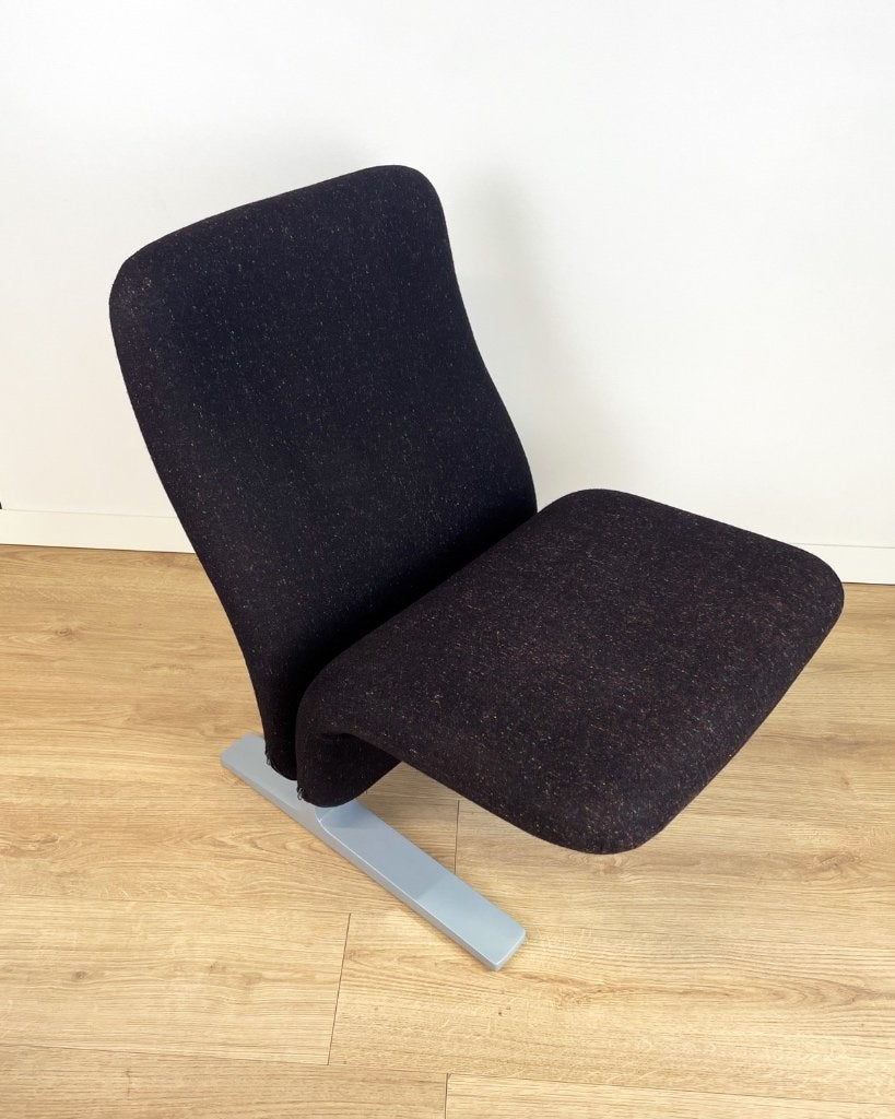 Artifort Concorde design fauteuil, Gebruikt, 75 tot 100 cm, Ophalen of Verzenden, Metaal