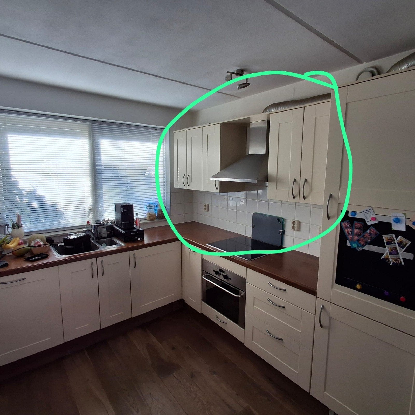 Gratis bovenkasten keuken moet vandaag weg, Ophalen, Gebruikt, ., .