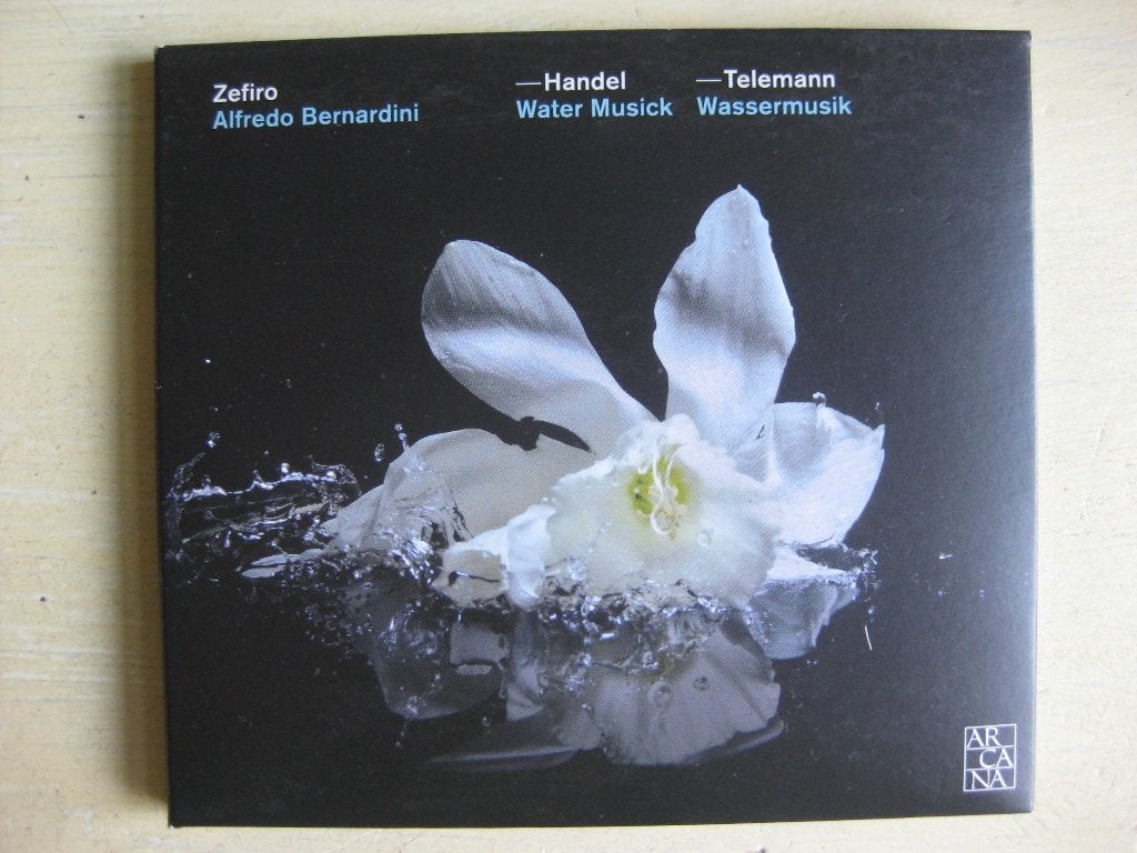 Handel & Telemann: Watermusic: Zefiro, Alfredo Bernadini, Ophalen of Verzenden, Barok, Zo goed als nieuw, Orkest of Ballet
