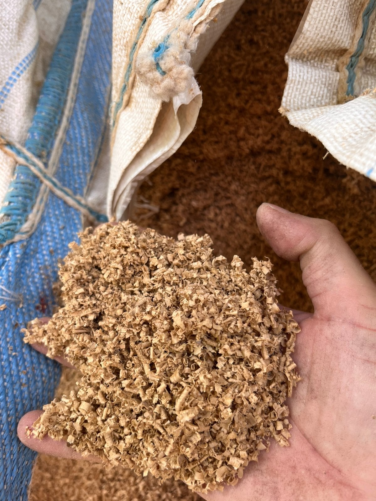 GRATIS: Ca. 0,75 m3 eiken zaagsel in bigbag, Ophalen of Verzenden