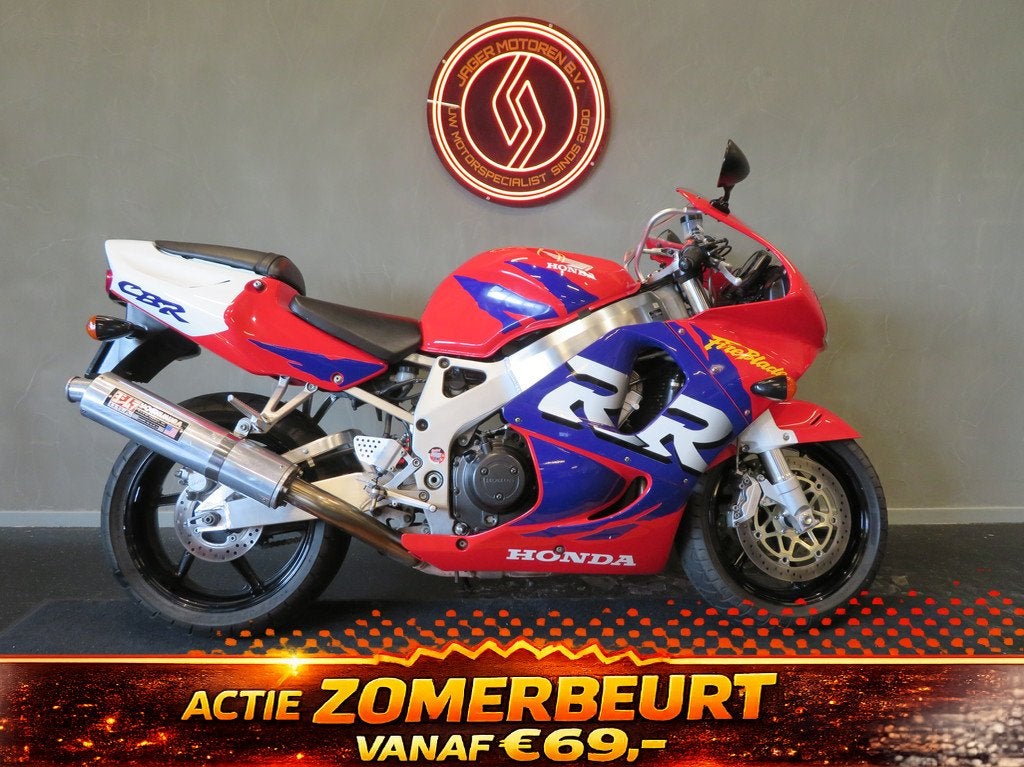 Honda CBR900RR FIREBLADE MOOISTE KLEUR (bj 1998), Motoren, Bedrijf, 900 cc, Super Sport