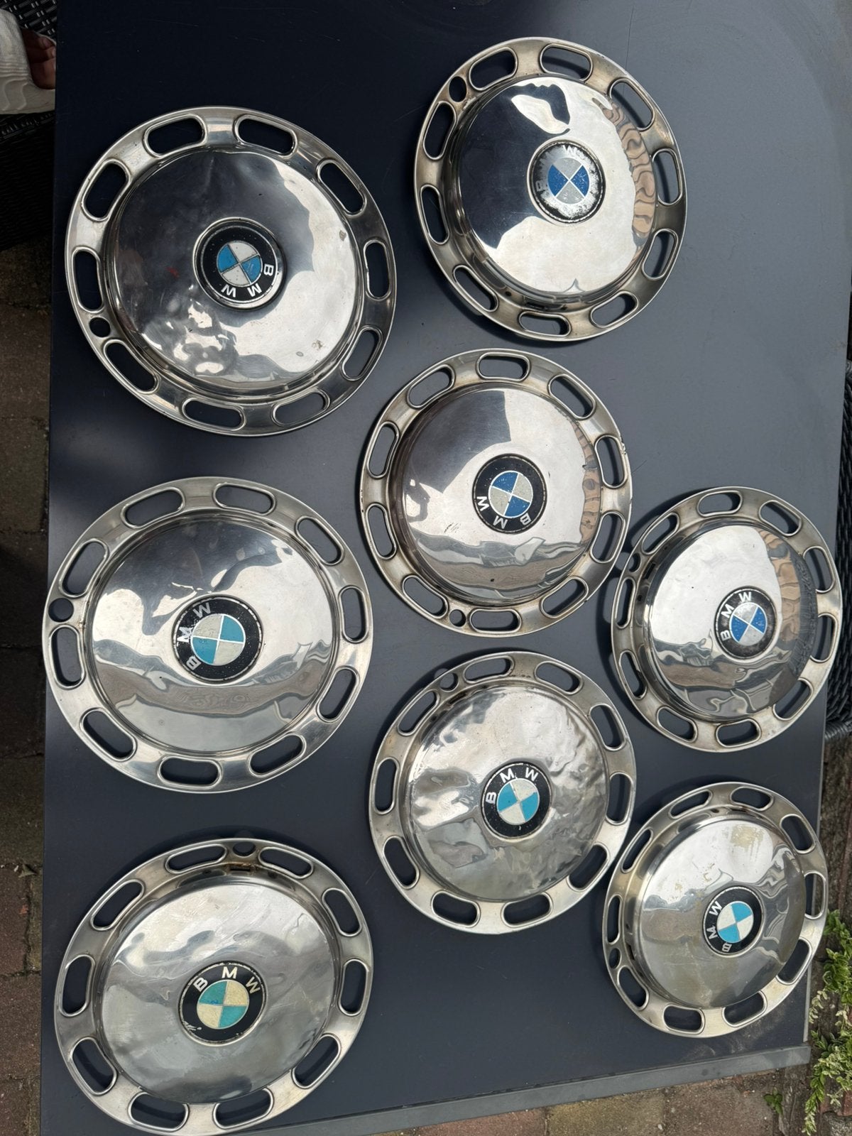BMW 2002 wieldoppen, Ophalen, Gebruikt