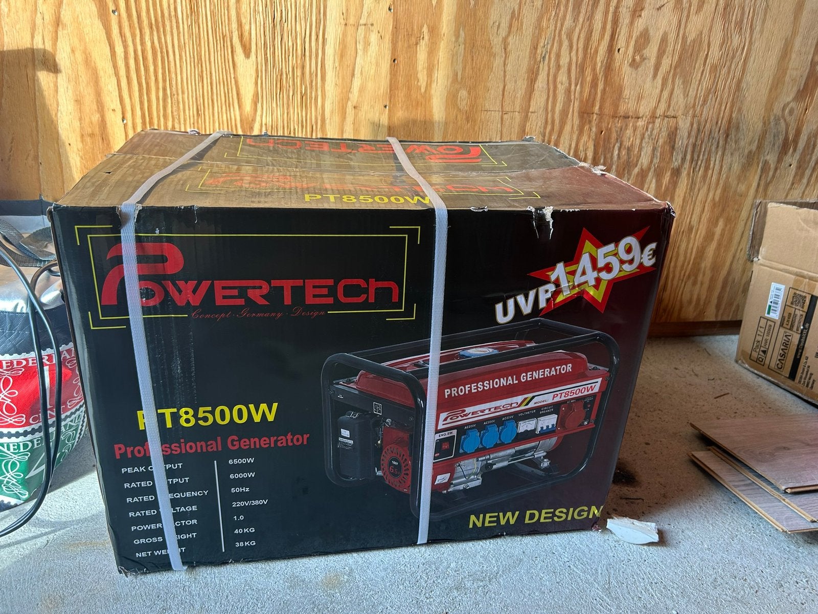 Generator, Ophalen, Nieuw