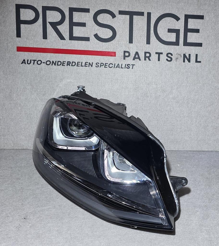 Koplamp Volkswagen Golf 7 VII BI XENON Rechts VW 5G1941040, Gebruikt, -, Ophalen of Verzenden, -