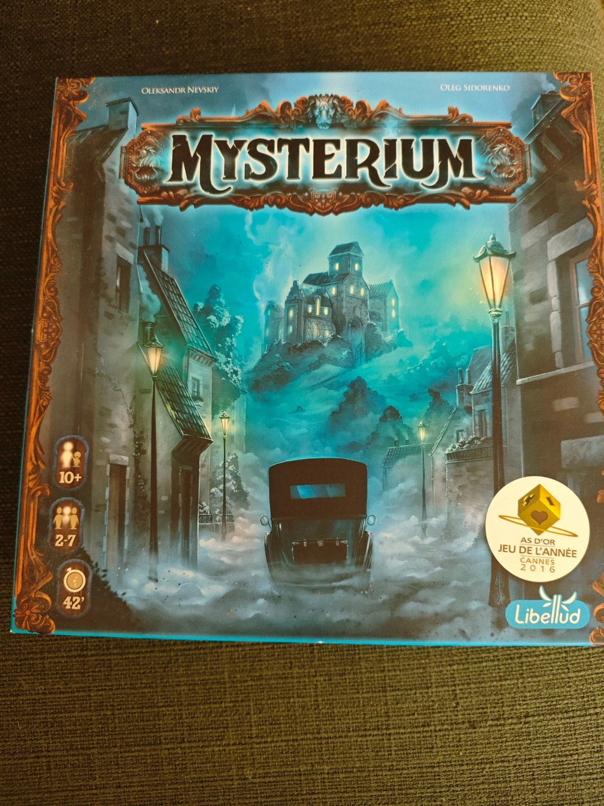 Mysterium Bordspel - Mysterieus Coöperatief Spel, Vijf spelers of meer, Ophalen, Zo goed als nieuw, Libellud