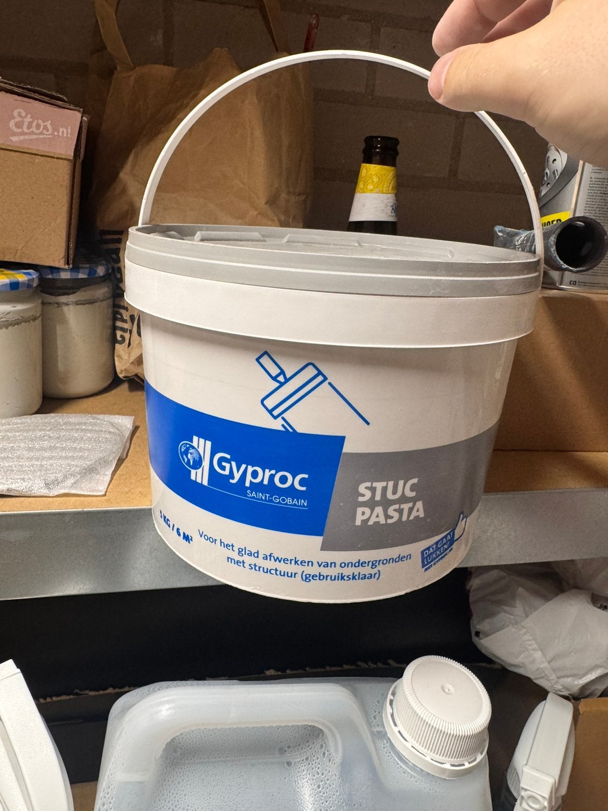 Gyproc Stuc Pasta 5kg, Ophalen of Verzenden, Nieuw, Overige typen