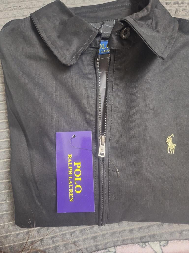 Ralph Lauren zomerjas, Maat 52/54 (L), Zwart, Nieuw, Ophalen of Verzenden