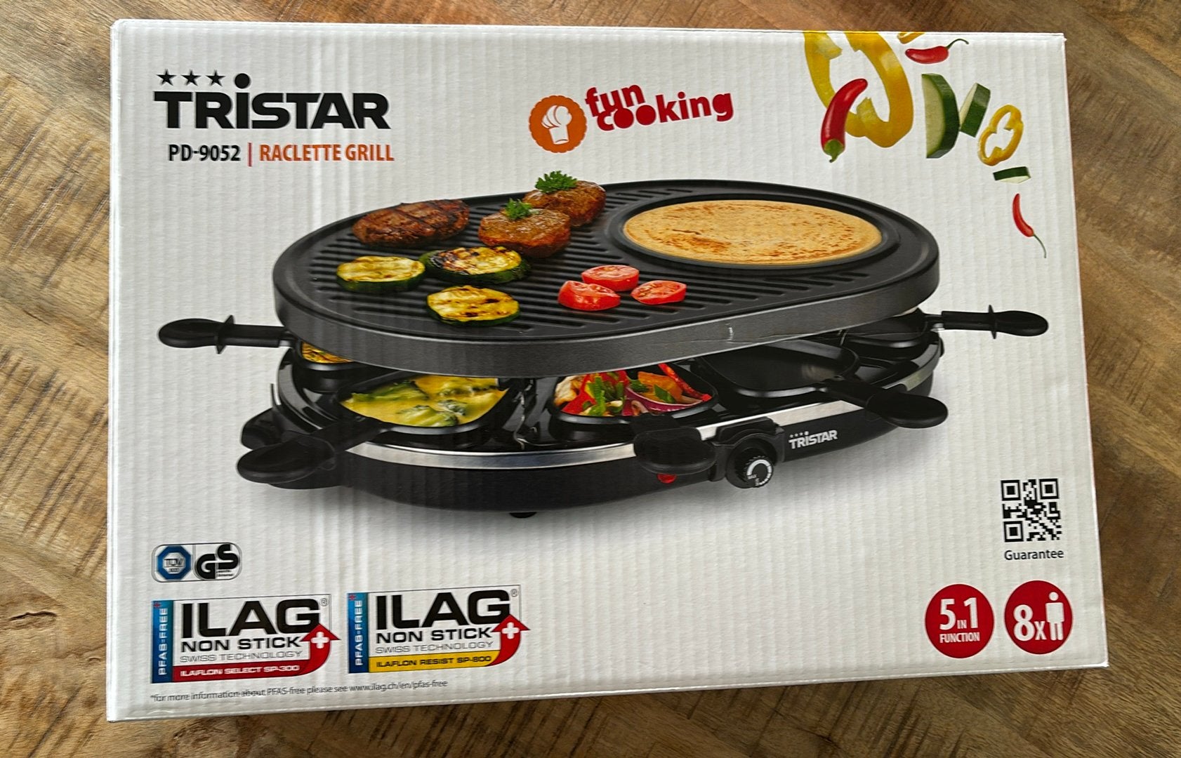Gourmetstel, Ophalen, Nieuw, 8 personen of meer