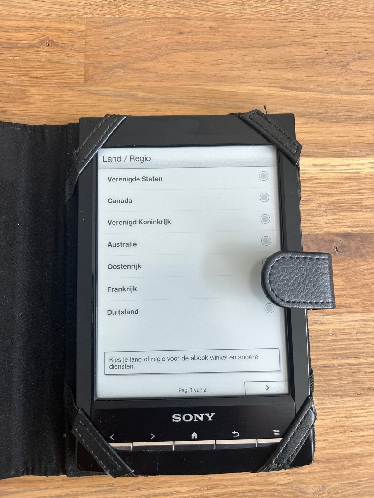Sony Reader PRS-T1 E-reader met Wi-Fi en Touchscreen, Ophalen of Verzenden
