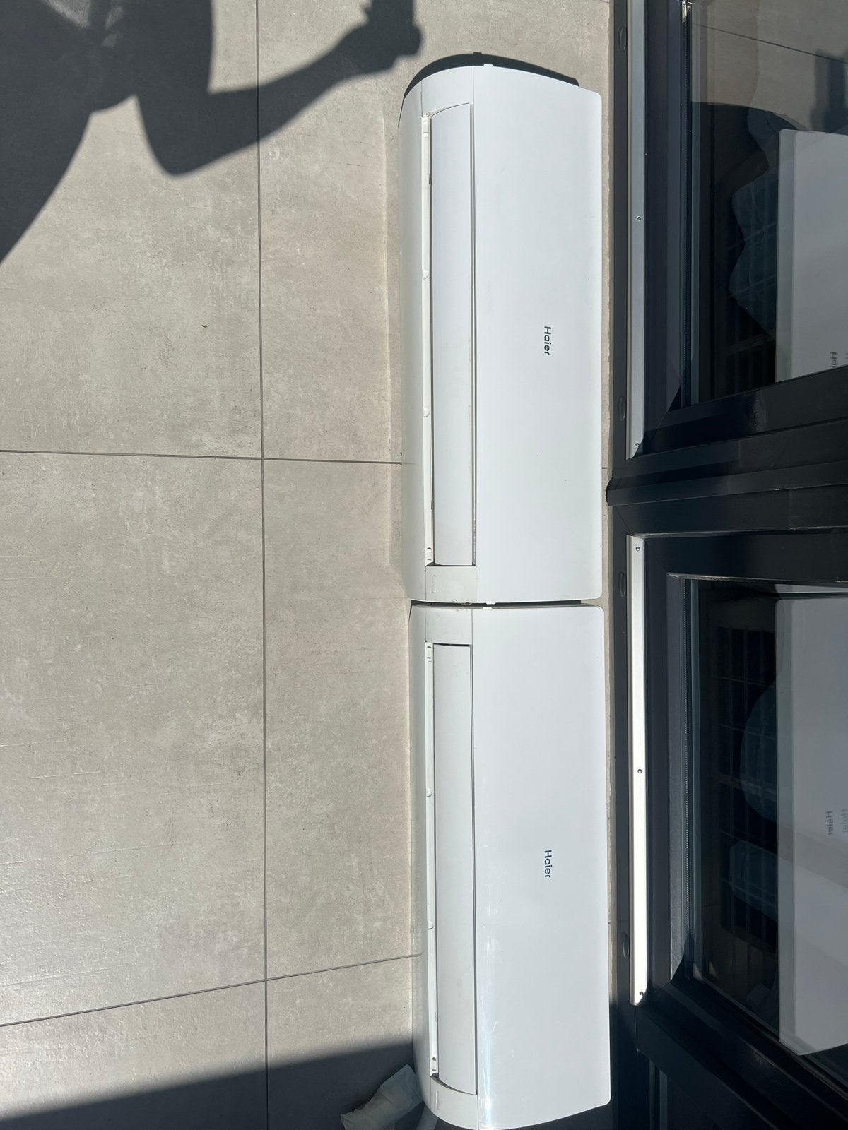 Haier Multi-split airco (2 binnenunits, 1 buitenunit), Ophalen, Gebruikt, Minder dan 60 m³, 3 snelheden of meer