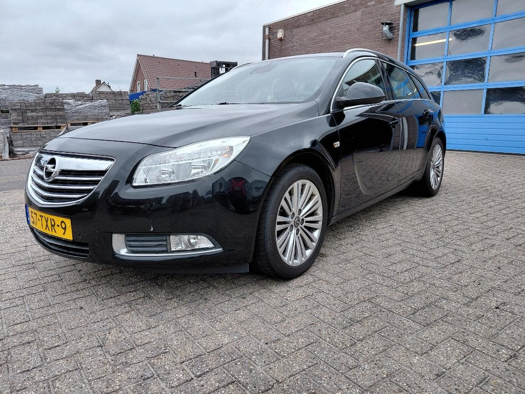 Opel Insignia 1.4 Turbo 103KW Sports Tourer 2012 Zwart, Auto's, Stof, Zwart, 4 cilinders, Zwart