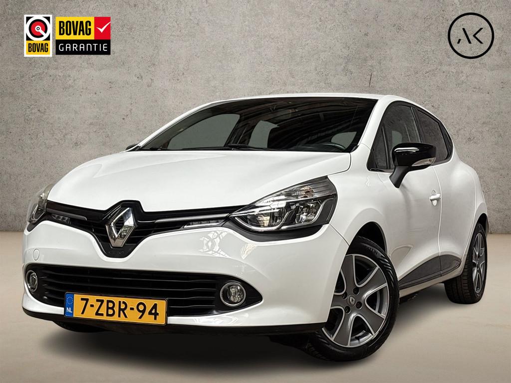 Renault Clio 0.9 TCe Dynamic Sport (NAVIGATIE, LM VELGEN, PA, Stof, Zwart, 540 kg, Wit