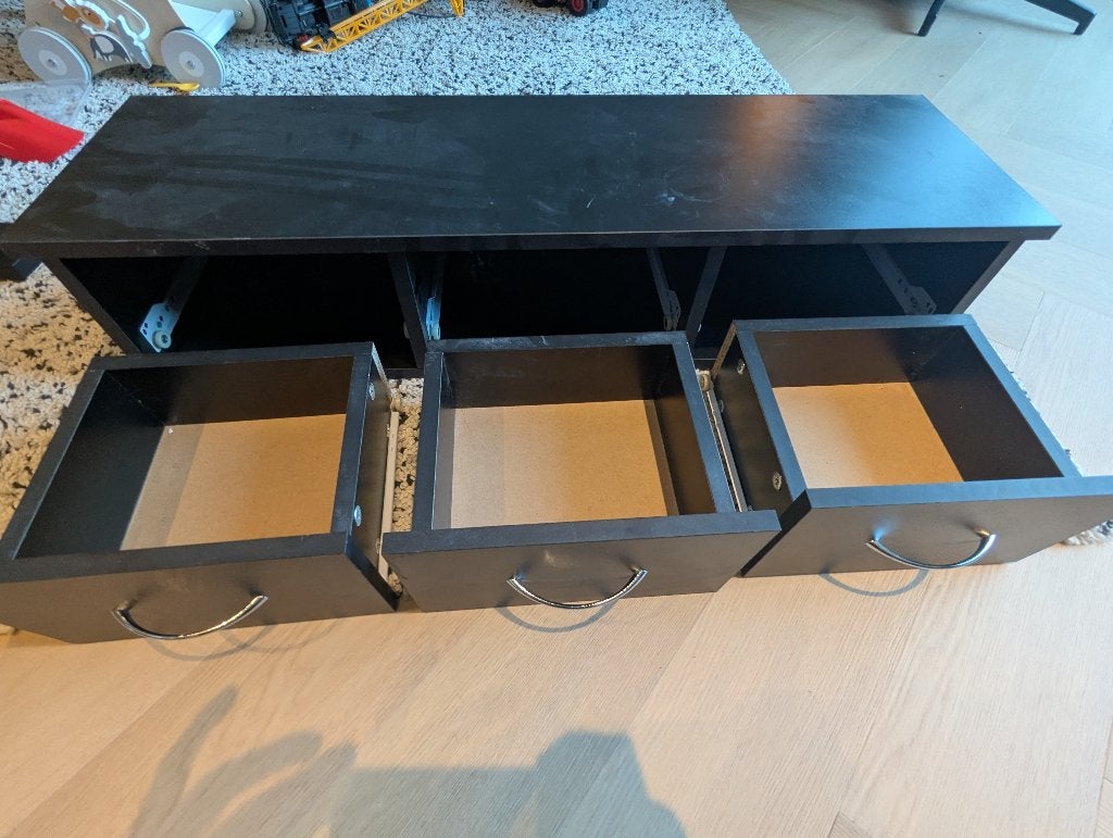 Zwevend kastje met 3 laden, Ophalen, Minder dan 50 cm, Gebruikt, 50 tot 100 cm