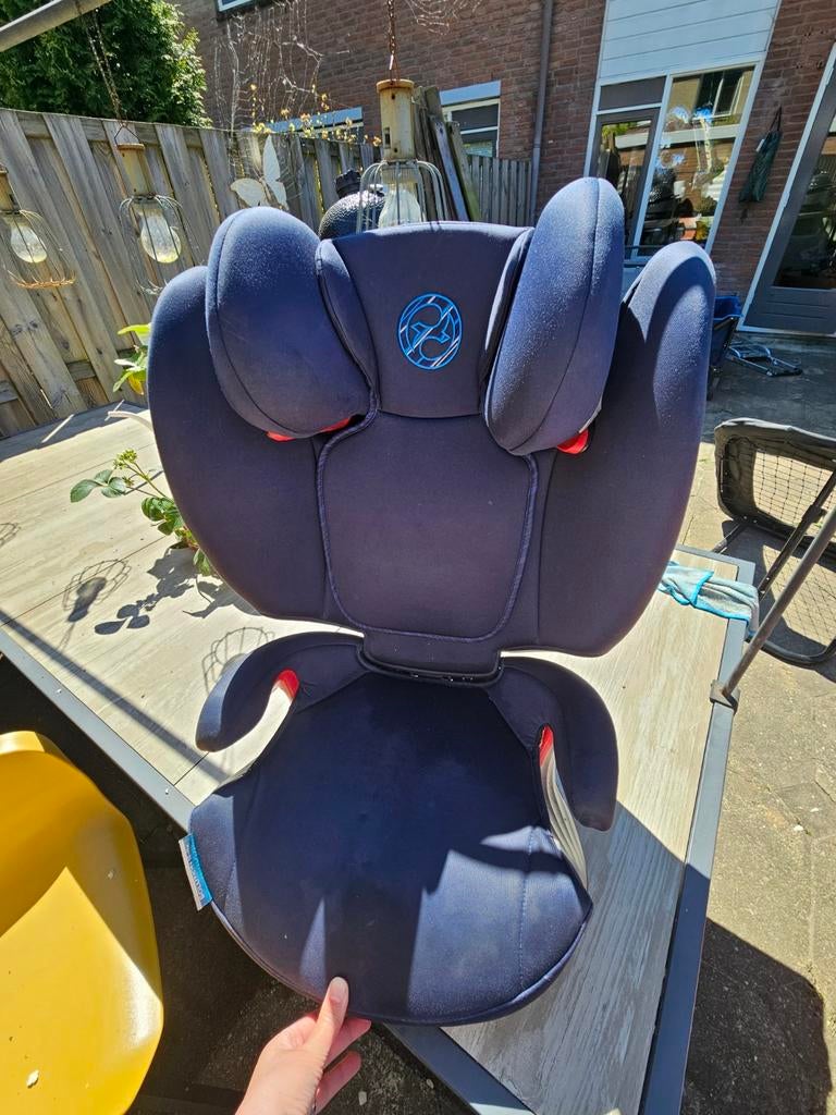 Cybex S ifix autostoel Indigo Blue/Navy blue, 15 t/m 36 kg, Verstelbare rugleuning, Zo goed als nieuw, Isofix