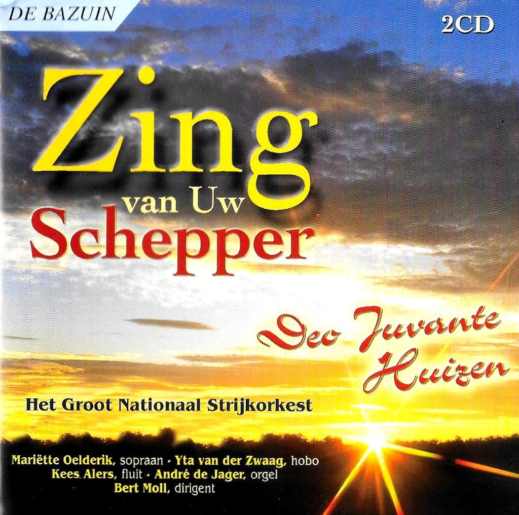 2CD - DEO JUVANTE HUIZEN / BERT MOLL - ZING VAN UW SCHEPPER, Ophalen of Verzenden, Zo goed als nieuw, Koren of Klassiek