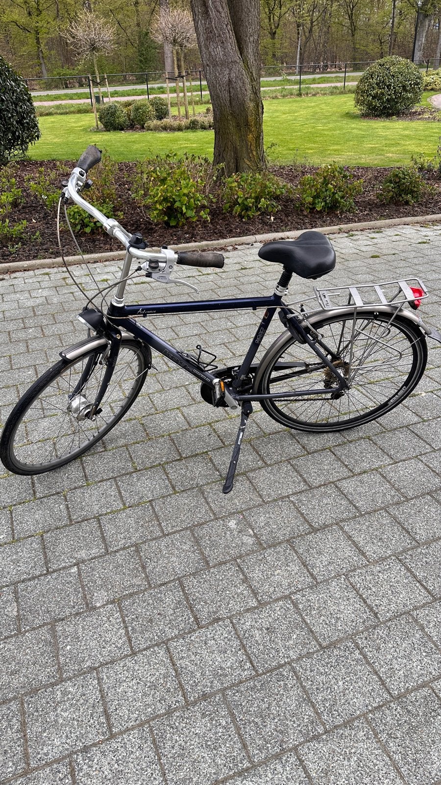 Koga miyata advance heren fiets, Gebruikt, Velgrem, Versnellingen, 53 tot 57 cm