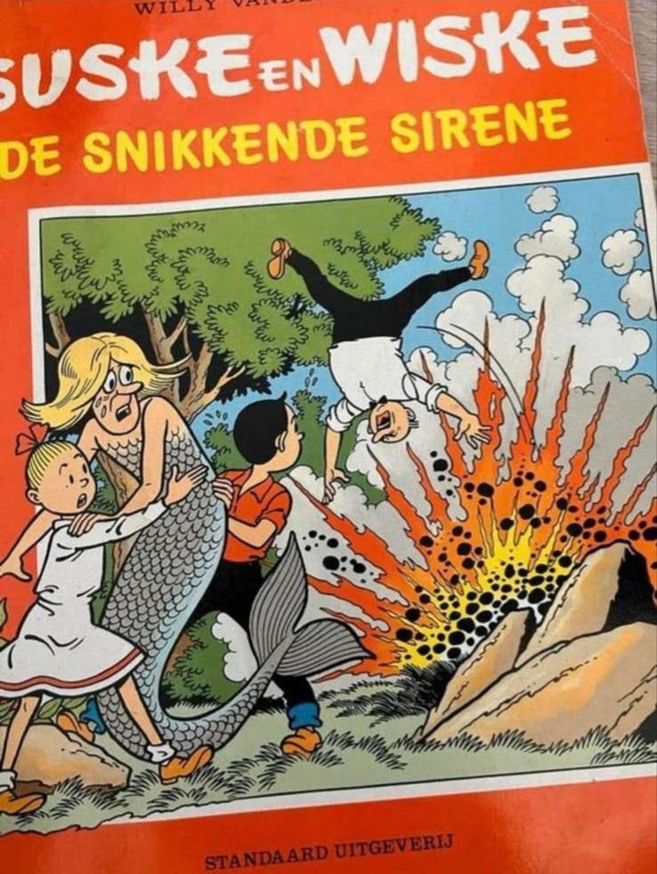 Suske en Wiske: De Snikkende Sirene - Willy Vandersteen, Eén stripboek, Ophalen of Verzenden, Gelezen