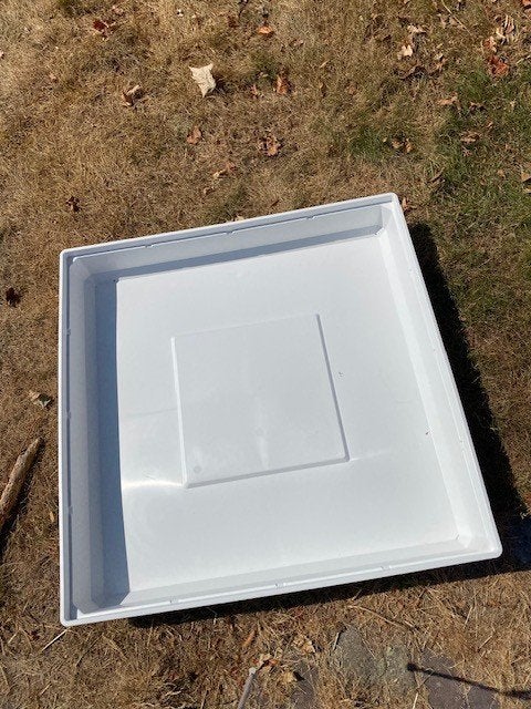 Sanivesk Lekbak 70x70x10cm 5pp nieuw, Witgoed en Apparatuur, Ophalen, Minder dan 1200 toeren, Minder dan 85 cm, Minder dan 4 kg