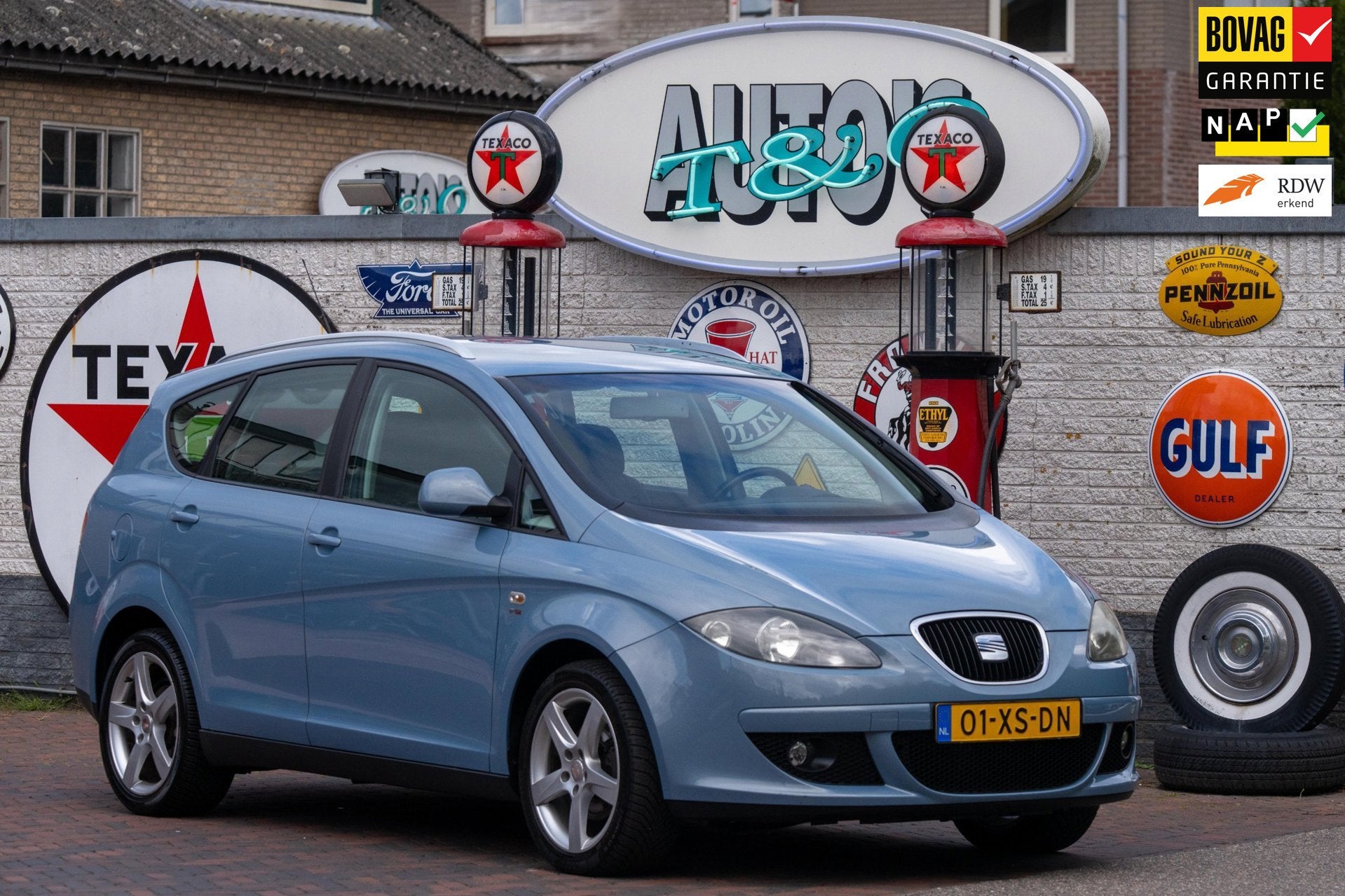 Seat Altea XL 2.0 FSI Stylance Automaat 1e Eig. 49.850 km +N, Stof, 4 cilinders, Blauw, Grijs