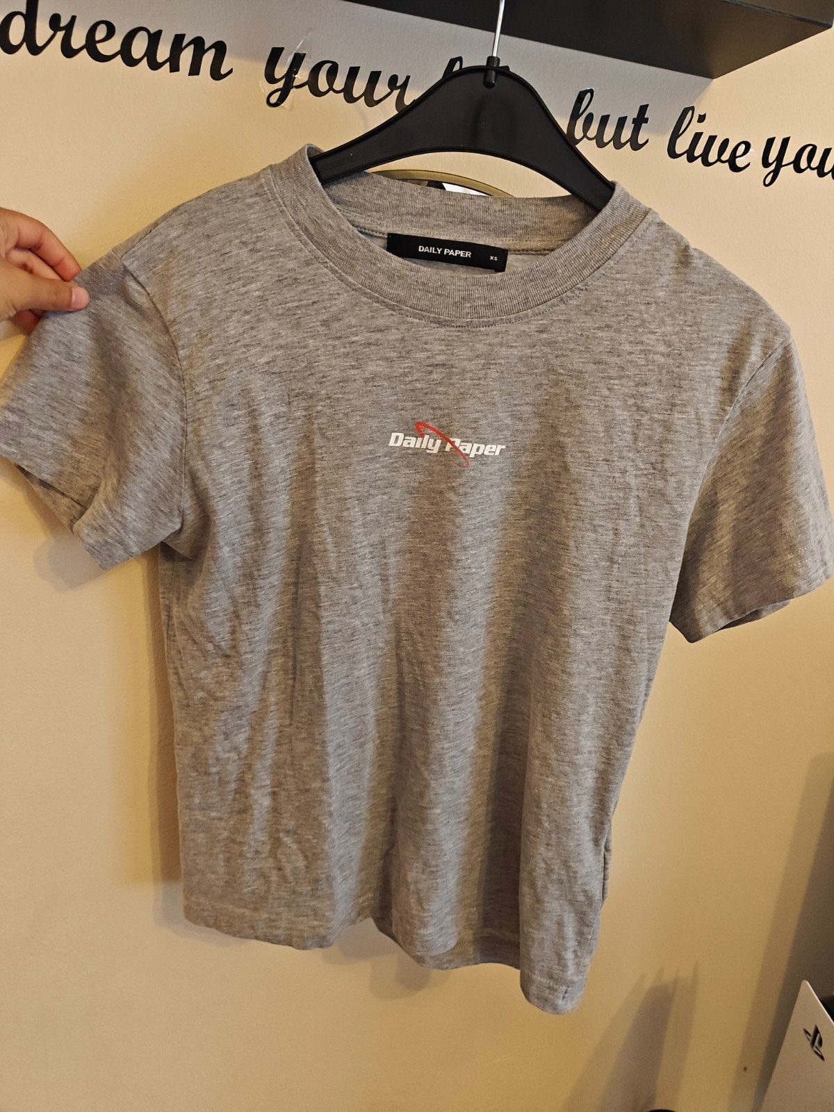 Daily Paper T-shirt Grijs Maat xs, Maat 38/40 (M), Daily Paper, Ophalen of Verzenden, Zo goed als nieuw