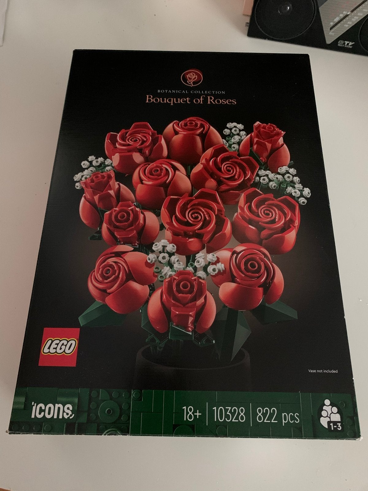 LEGO Icons Botanische Collectie Boeket Rozen 10328, Ophalen of Verzenden, Zo goed als nieuw, Overige merken