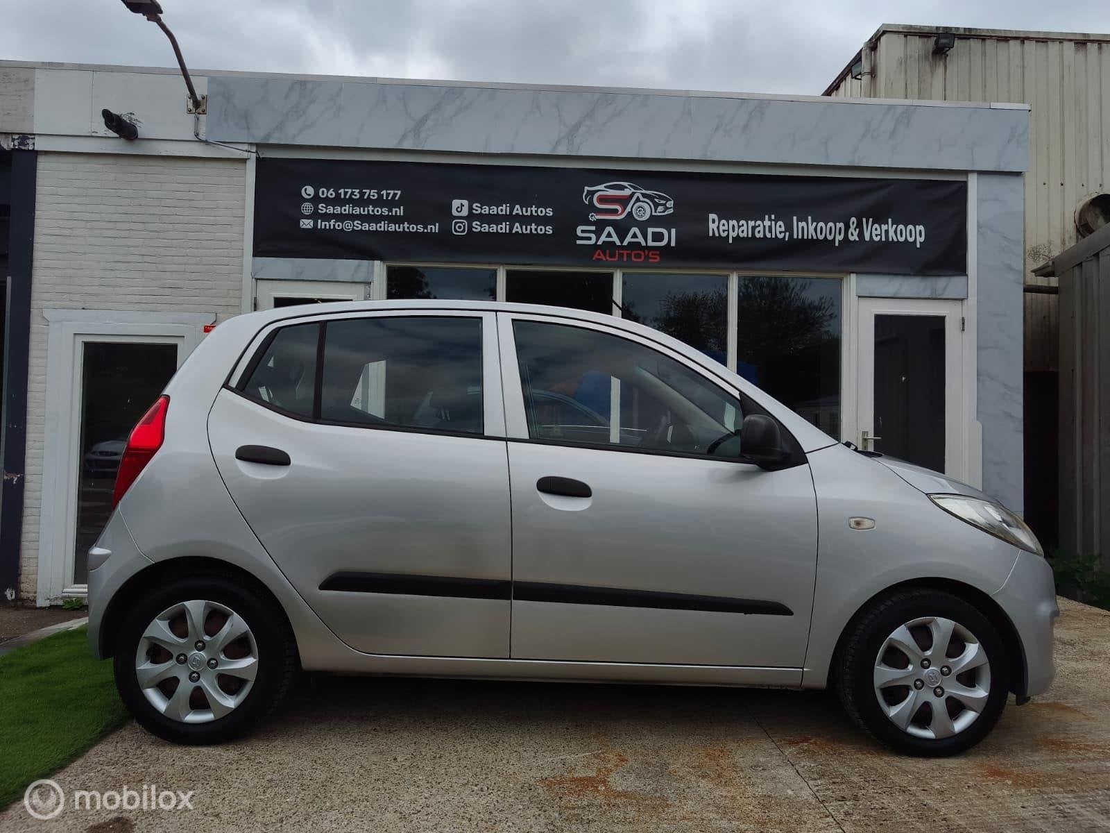 Hyundai i10 1.1 i-Motion, Auto's, Euro 5, Stof, Gebruikt, 4 cilinders